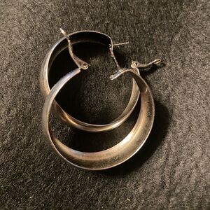 Sets of vintage hoops: 1 small & 1 large